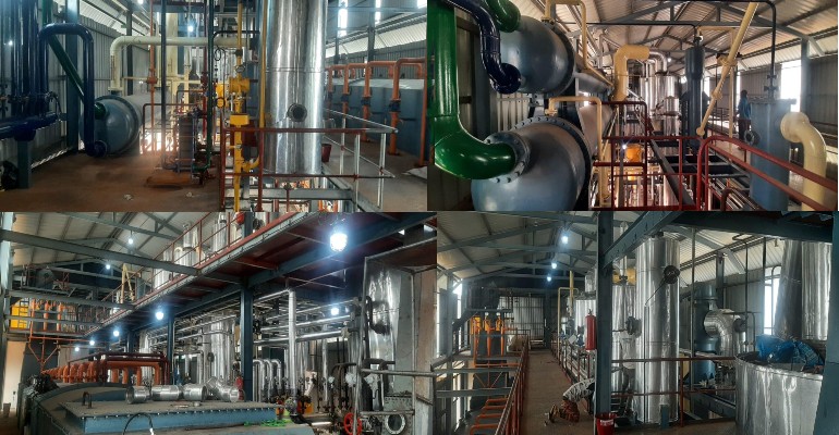  Soyabean Oil Solvent Extraction Plant